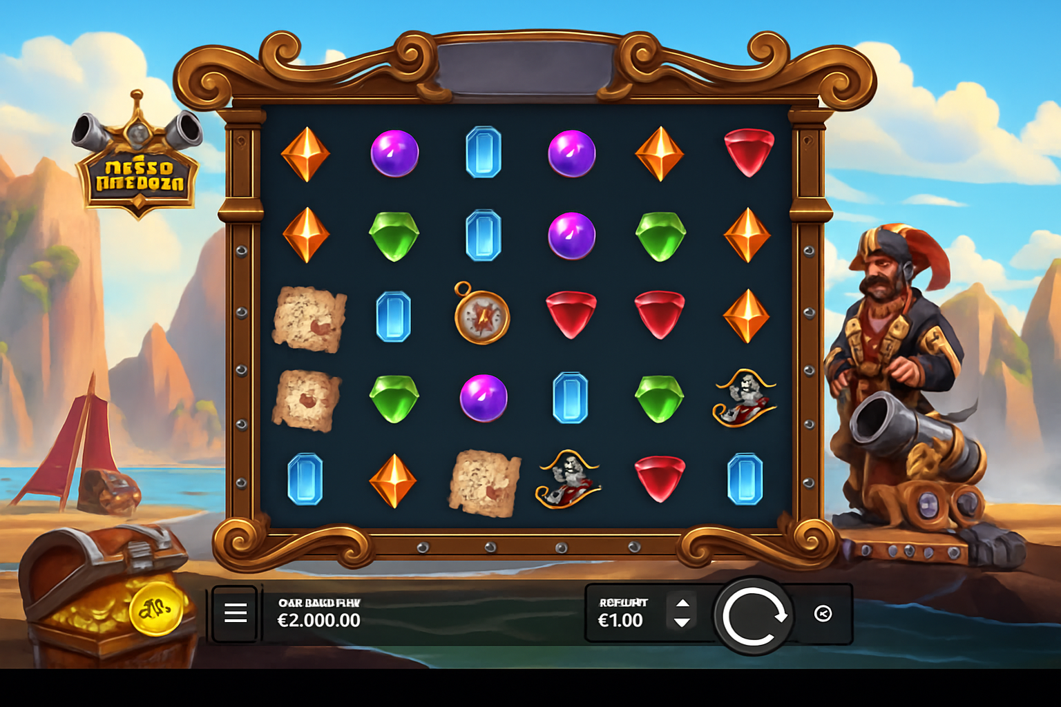 Pirate Bonanza gameplay